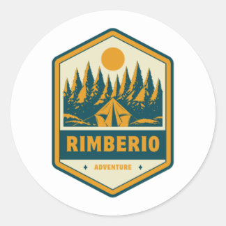 Adesivo Redondo Classic Round Stickers