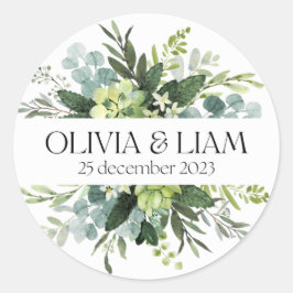 Adesivo Redondo Classic Round Stickers Set