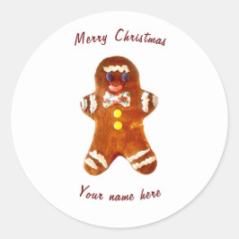 Adesivo redondo clássico