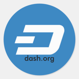 Adesivo redondo clássico