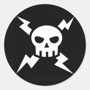 Adesivo redondo clássico