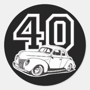 Adesivo Redondo Clássico 40