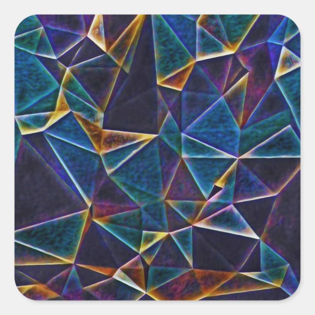 Adesivo redondo clássico de bolhas quebradas (Frente)