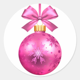 adesivo redondo clássico de ornamentação do feliz 