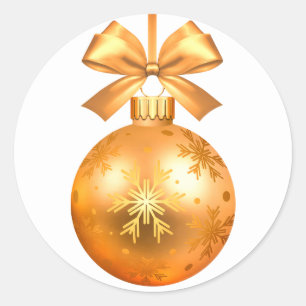 adesivo redondo clássico de ornamentação do feliz 