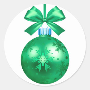 adesivo redondo clássico de ornamentação do feliz