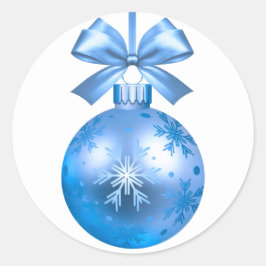 adesivo redondo clássico de ornamentação do feliz