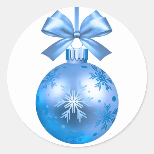 adesivo redondo clássico de ornamentação do feliz  (Frente)