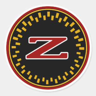 Adesivo Redondo Clássico Nissan Z Sticker