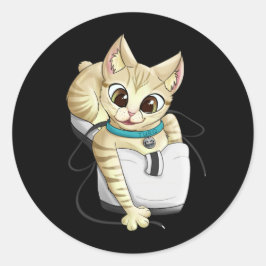 Adesivo Redondo Clássico Redondo Turq