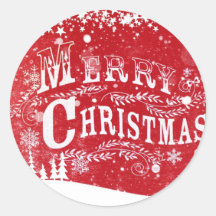 Clássico Vermelho Branco Feliz Natal