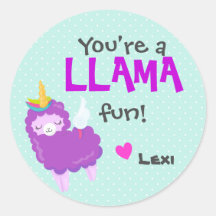 Classroom Llama no Dia dos Namorados - llamacorn
