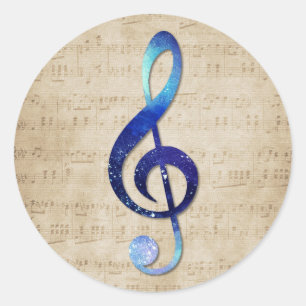 Adesivo Redondo Clave