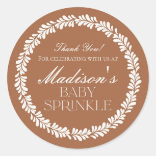 Adesivo Redondo Clay Talavera Azulejo Espanhol Fiesta Baby Sprinkl