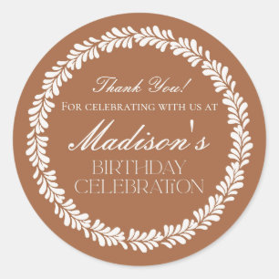 Adesivo Redondo Clay Talavera Azulejo Espanhol Fiesta Birthday Fav