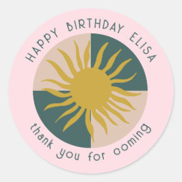 Adesivo Redondo CLIENTE Moderno de NASCIMENTO de Siree Siree BIRTH