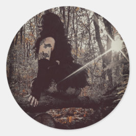 Adesivo Redondo Clownin' Sticker