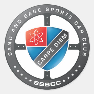 Adesivo Redondo Club Sticker