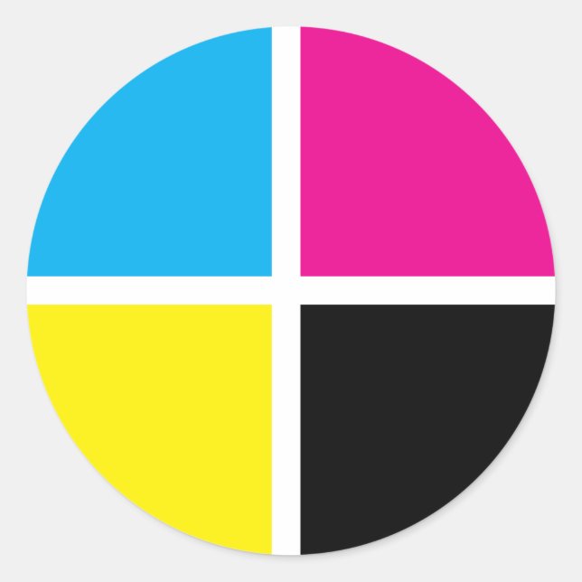 Adesivo Redondo cmyk (Frente)