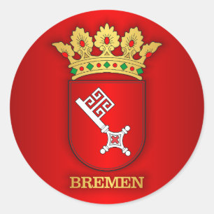 Adesivo Redondo COA de Brema