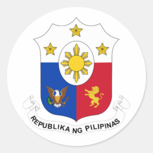 Adesivo Redondo COA filipino