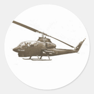 Adesivo Redondo Cobra AH-1