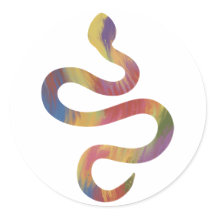 Cobra de estilo acrílico