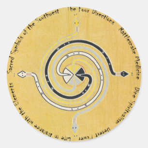 Adesivo Redondo Cobra Medicina 1