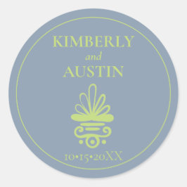 Adesivo Redondo Cobrir Vintage Book | Tema do Livro Clássico R