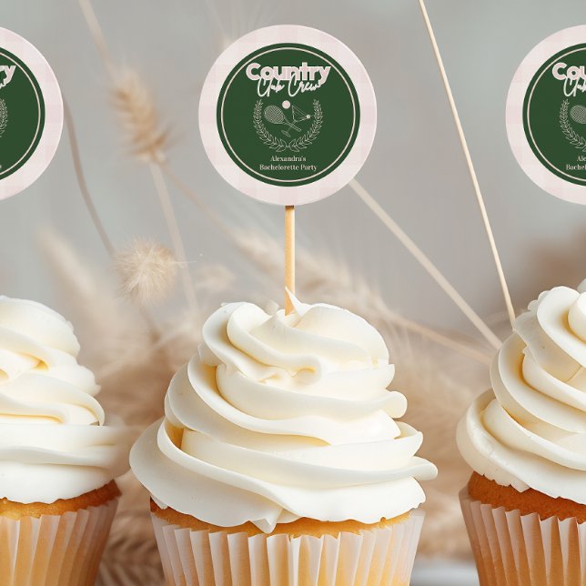 Adesivo Redondo Cocktails E Bachelorette De Clubs (Criador carregado)