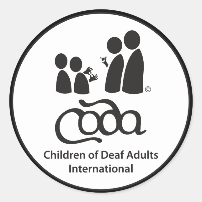 Adesivo Redondo CODA Sticker 3" (Frente)