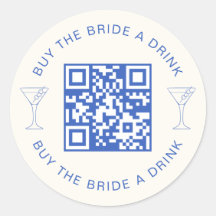 Código QR para Comprar um Drink para a Noiva Festa