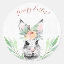 Coelho de Páscoa Floral