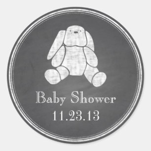 Adesivo Redondo Coelho do quadro