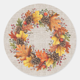 Adesivo Redondo Colagem dos Vinhetas