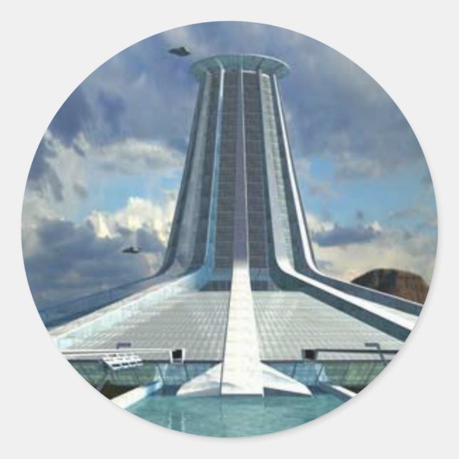 Adesivo Redondo Coleção de Botões TVP (Frente)