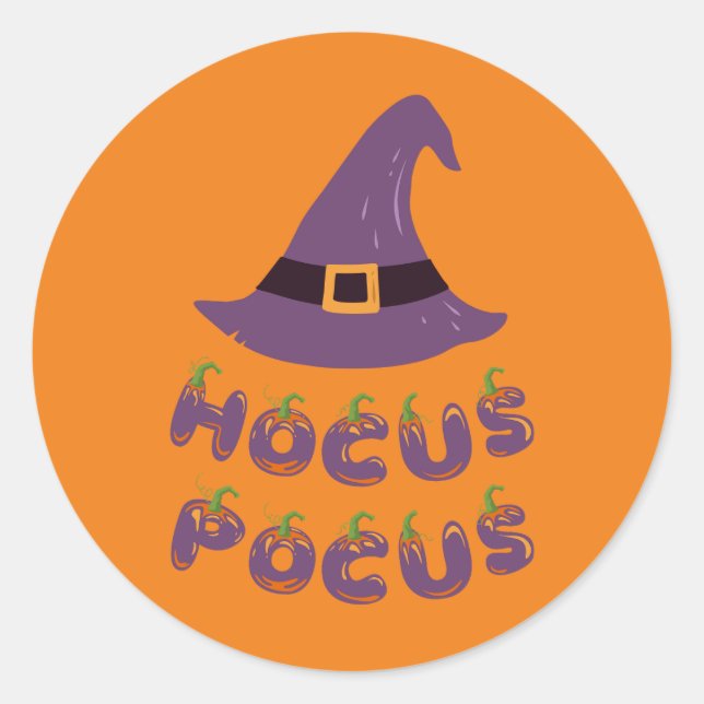 Adesivo Redondo Coleção de Festas de Halloween! (Frente)