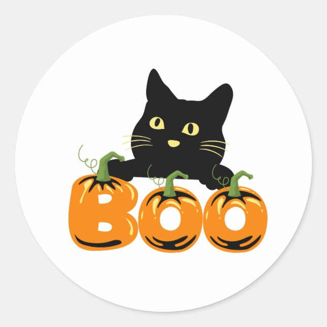 Adesivo Redondo Coleção de Festas de Halloween! (Frente)