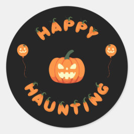 Adesivo Redondo Coleção de Festas de Halloween!
