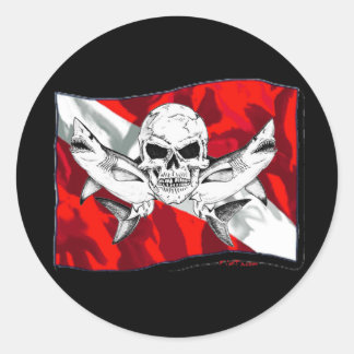 Adesivo Redondo Coleção de Habilidades por DiversDen