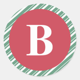 Adesivo Redondo Coleção de Natal Letrada