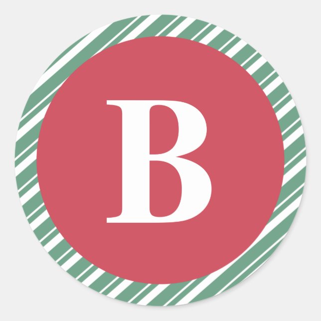 Adesivo Redondo Coleção de Natal Letrada (Frente)
