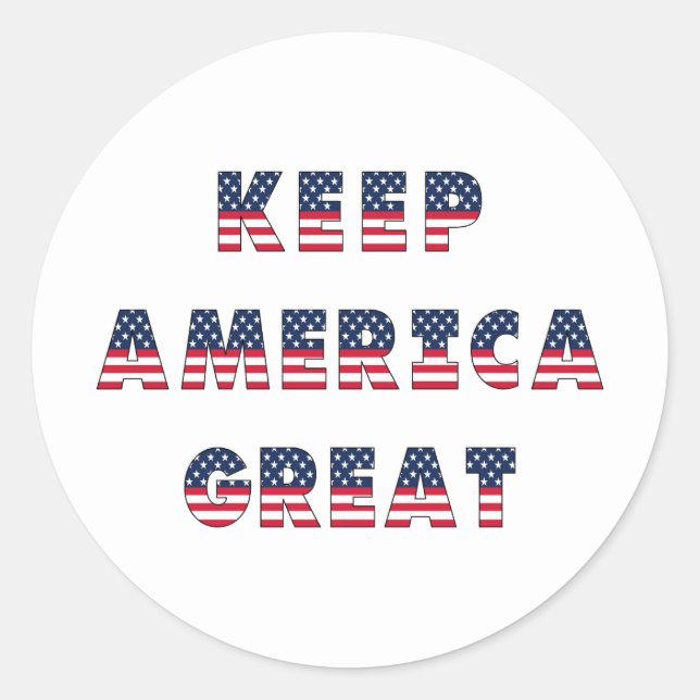 Adesivo Redondo Coleção do Partido das Eleições dos EUA! (Frente)