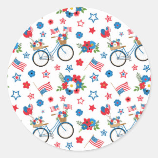 Adesivo Redondo Coleção do Partido das Eleições dos EUA!