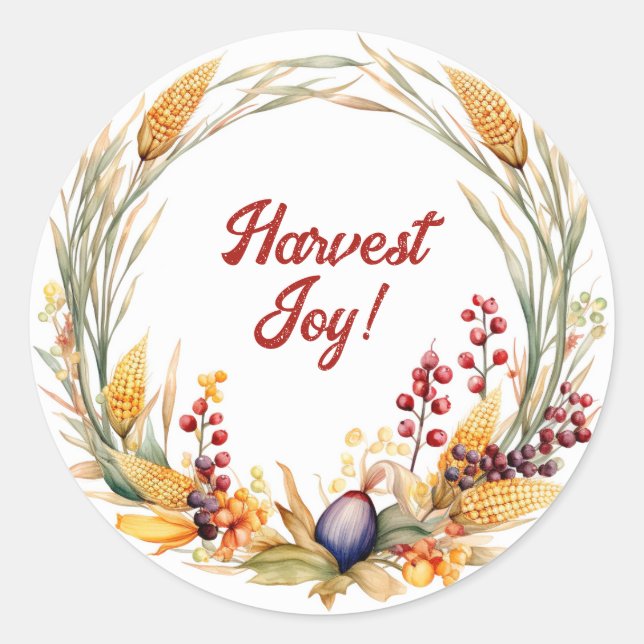 Adesivo Redondo Coleção do Partido Lughnasadh - Vintage Nordica (Frente)