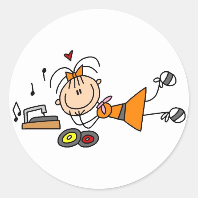 Adesivo Redondo Coleta Figura 50 Camisas e presentes (Frente)