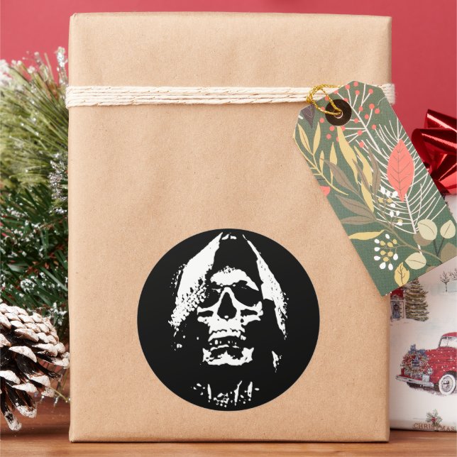 Adesivo Redondo Coletor de Almas: Medo encarnado (Feriado)