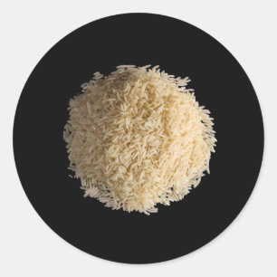 Adesivo Redondo Coletor de Arroz Clássico