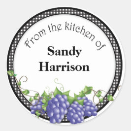 Adesivo Redondo Coletor de Cinza