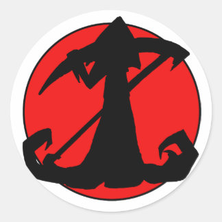 Adesivo Redondo Coletor de Coleção de Sombra